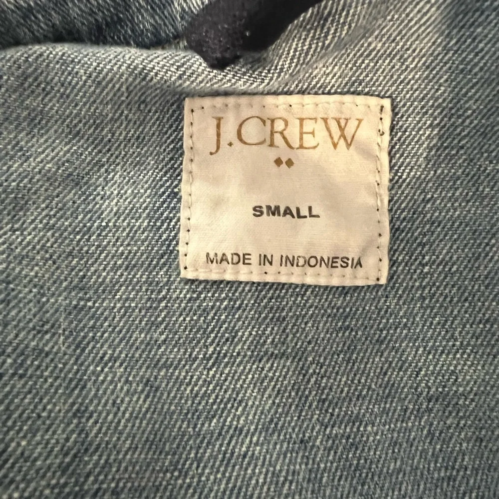 J. Crew Blue Jean Jacket Classic Denim Style